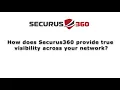 How does Securus 360 provide true visibility across your network