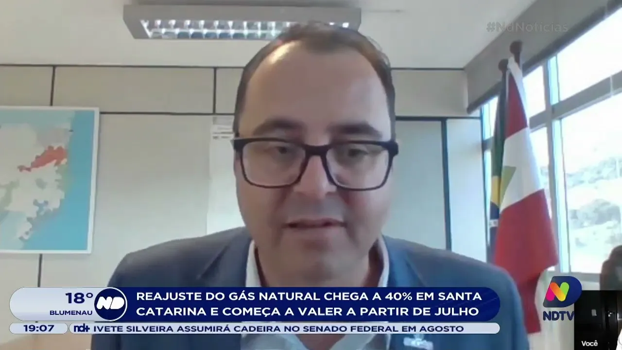 Gás natural tem reajuste de até 40% a partir de julho