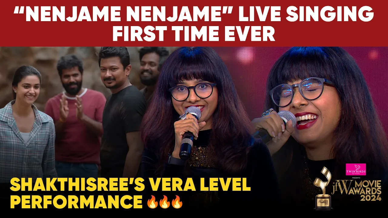 "Nenjame Nenjame" Live Singing First Time Ever | Shakthisree's Vera Level Performance | JFW Binge "Nenjame Nenjame" Live Singing First Time Ever | Shakthisree's Vera Level Performance | JFW Binge