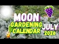 Moon Gardening Calendar July 2026 Best Days for Garden Care
