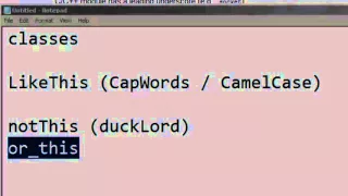 Learn Python Programming Tutorial 35 Python Naming Conventions