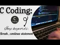 C programming Break and Continue Statements The Looping Superpowers