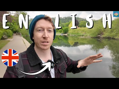 Inglês britânico da vida real - In A Small Village! | Input compreensível em inglês B1 Intermediário