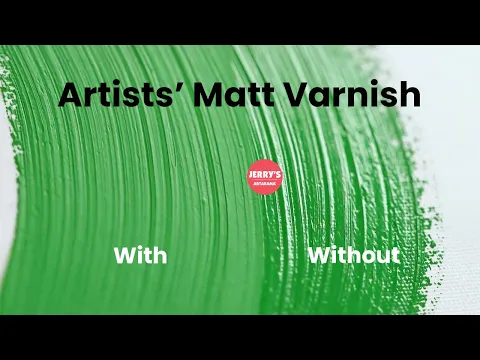 Download MP3 Artists’ Matt Varnish by Winsor \u0026 Newton