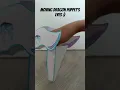 moving dragon puppet s eyes tutorial
