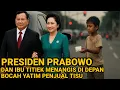 HEBOH‼️ PRESIDEN PRABOWO AJAK IBU TITIEK TEMUI BOCAH YATIM PENJUAL TISU DI LAMPU MERAH. BIKIN NANGIS