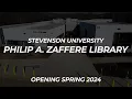 Stevenson s New Library Opening Spring 2024
