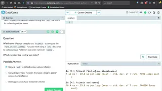 Writing Efficient Python Code 16 DataCamp DataCamp solutions