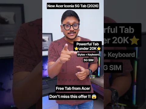 Powerful 5G Tab for Students under 20K ? π€― #shorts #ytshorts #sale