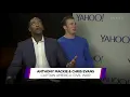 Chris evans falls off his chair
