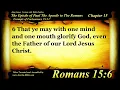 Romans Chapter 15 - Bible Book 45
