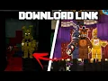 How I made FNAF INTO THE PIT map build in Minecraft speedbuild tour