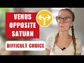TENSION AHEAD Venus Opposite Saturn August 18-24 2026 All Signs