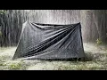 Lagu 🎧 Listening for 3 Minutes \u0026 Fall into Deep Sleep | Real Heavy Rain On Tent \u0026 Thunder Sounds At Night