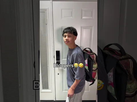 Bloopers of mom telling son to do dishes 🤣 #shorts