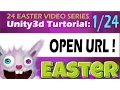 Unity 3D Turtorial Open Url