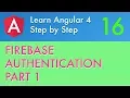 Angular 2 Firebase Authentication part 1