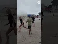 Waterspout turns into tornado at South Carolina beach