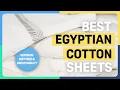 Our Favorite Egyptian Cotton Sheets -