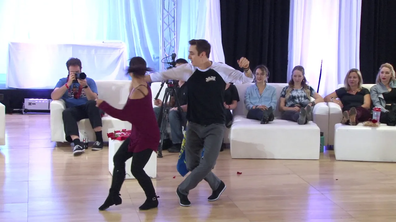 Jack & Jill O'Rama 2018 Champions Jack & Jill 4th Place - Chris Dumond & Patty Vo - West Coast Swing