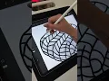 Making a cozy knitted blanket coloring book page