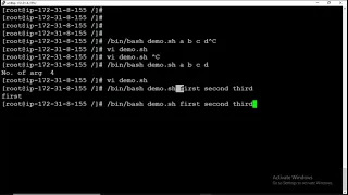 COMMAND LINE ARGUMRNTS IN SCRIPTING