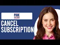 How To Cancel A Fox Nation Subscription How Do I Cancel My FOX Nation Membership