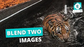 How to Blend Images Pixlr E