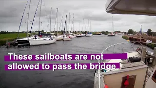 S2/E22; These sailboats are not allowed to pass the bridge