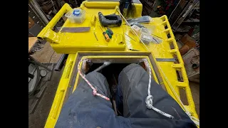Permanent Steering ropes and other details.