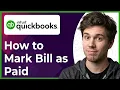 How to Mark a Bill as Paid in QuickBooks Online Step-By-Step 2026 guide