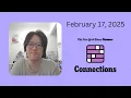 NYT Connections No 617 February 17 2025