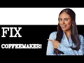 How To Fix Braun Coffee Maker Error E01 Issues With Water Level 2025