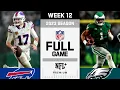 Buffalo Bills vs Philadelphia Eagles FULL GAME NFL 2023 Season Week 12