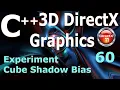 Experiment Cube Shadow Bias C 3D DirectX Tutorial