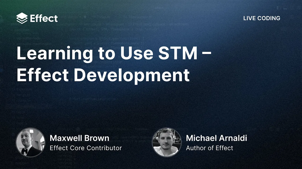 Effect Development - Learning to Use STM
