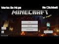 Loading Screen Cave and Cliff Works on Mcpe No Clickbait