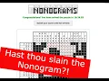 How to triumph over larger Nonogram puzzles