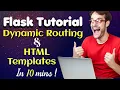 Mastering Dynamic Routing Render HTML Templates Flask Tutorial Python