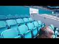 Hard rock stadium section 119 row 37