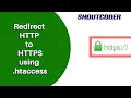 Redirect http to https using htaccess file in cPanel 301 Rule shoutcoder com