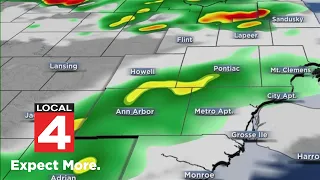 Metro Detroit weather forecast Aug 18 2026 -