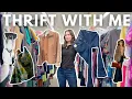 Thrifting 70s FASHION TRENDS Spring Try-On Haul