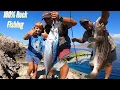 A bunch of nice fish on the rocks with Gravity Runner 55gr Tips and Tricks