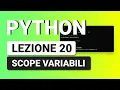 Python Tutorial 20 - The Scope of Variables