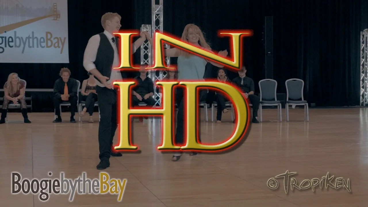 David Guido & Janelle Guido - 2015 Boogie by the Bay (BbB) All-Stars Strictly Swing - HD