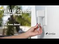 Nimble WALLY Stretch GaN Wall Chargers RETRACTABLE USB-C Cable