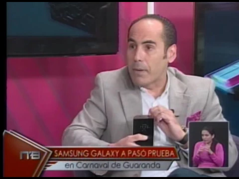 Samsung Galaxy pasó prueba en carnaval de Guaranda
