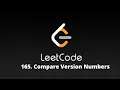 Compare Version Numbers LeetCode 165 Java