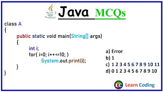 Part-3 Java MCQs What will be the output of java program